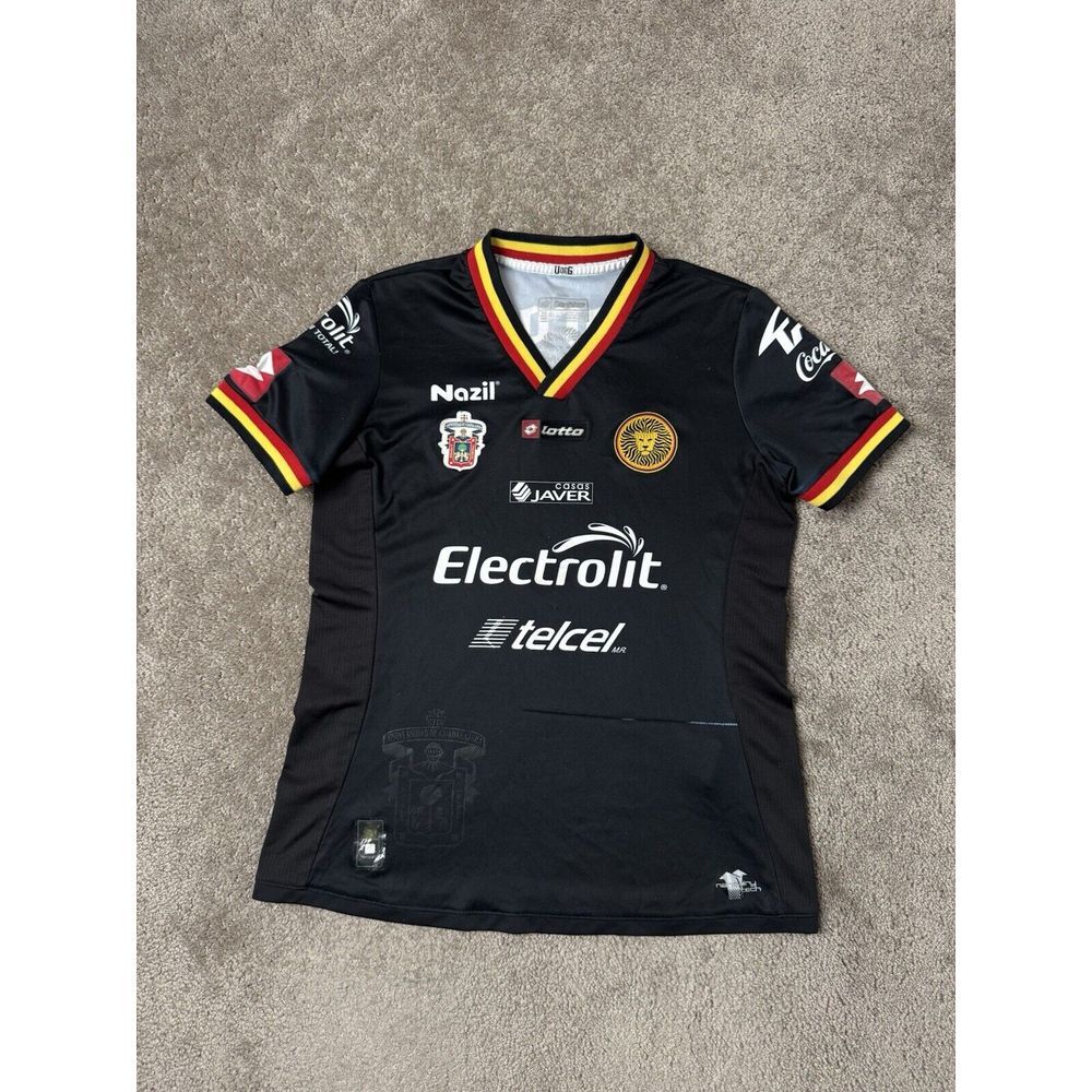 Womens Jersey Leones Negros Lotto‎ Soccer Jersey Kit 2014-2015 Size M